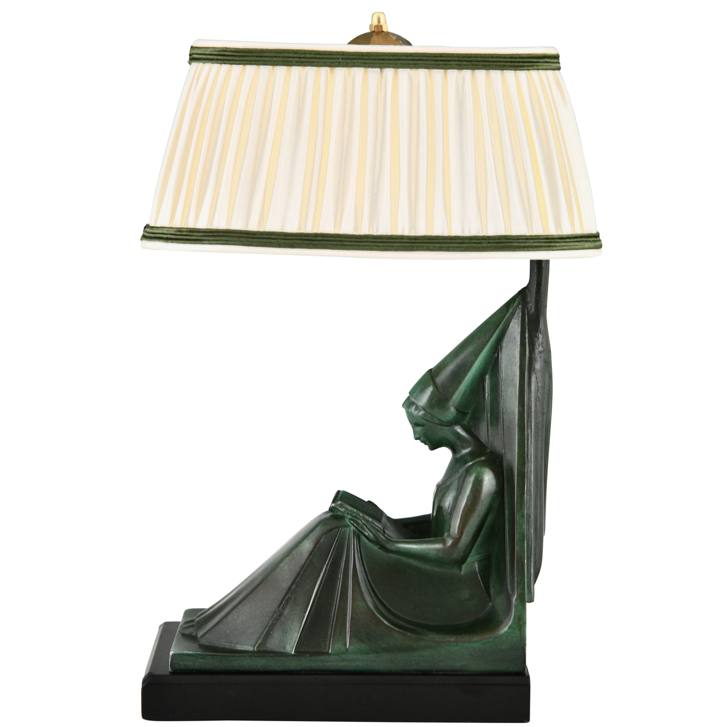 Max Le Verrier lamp Medieval lady