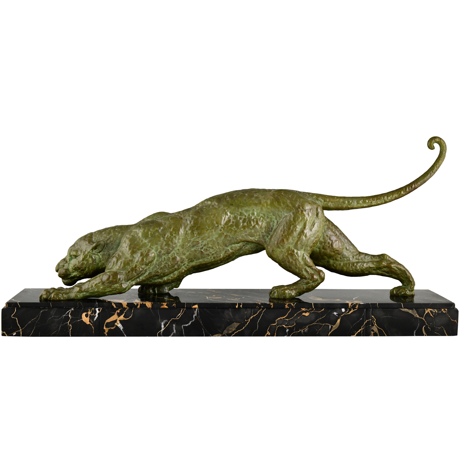 Art Deco panther sculpture Demetre Chiparus - 1