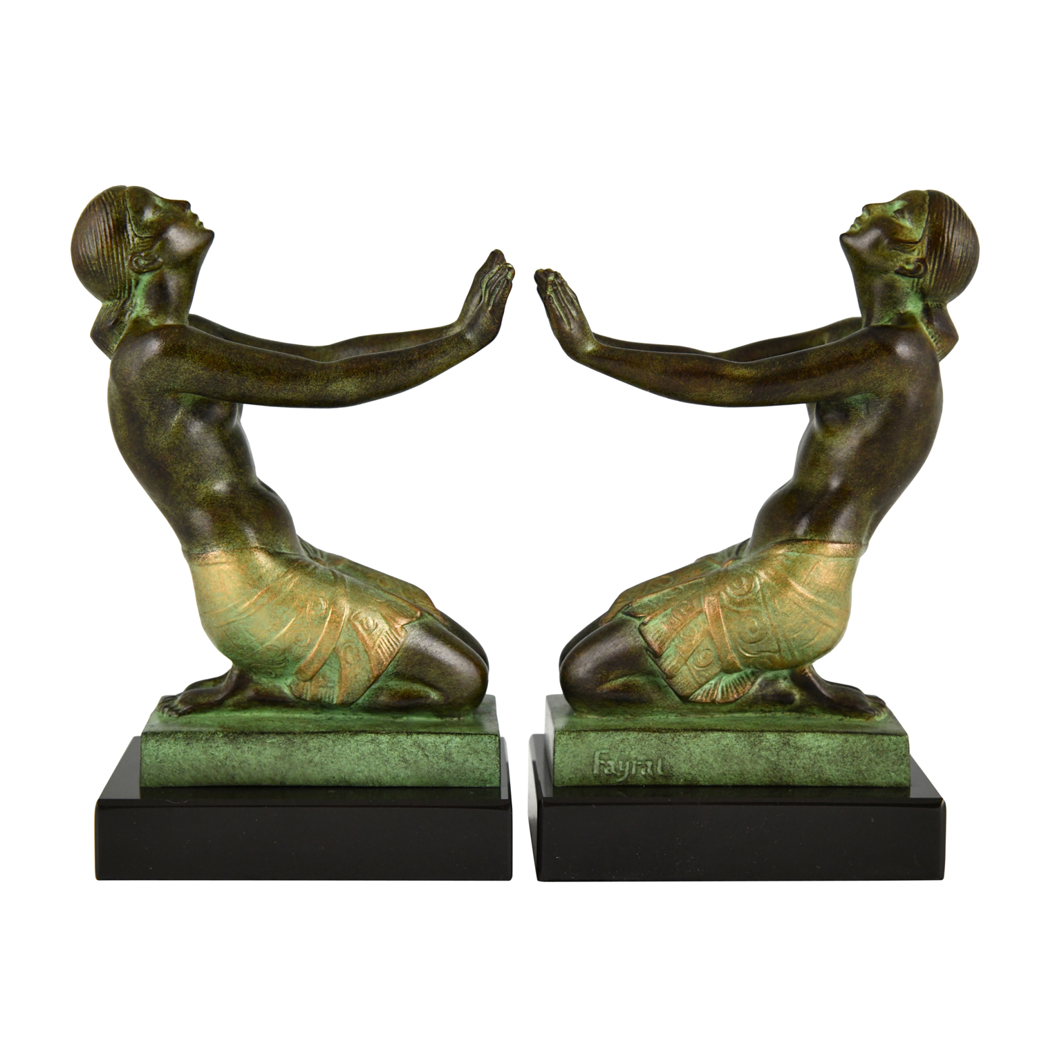 Fayral Extase bookends Max Le Verrier - 1