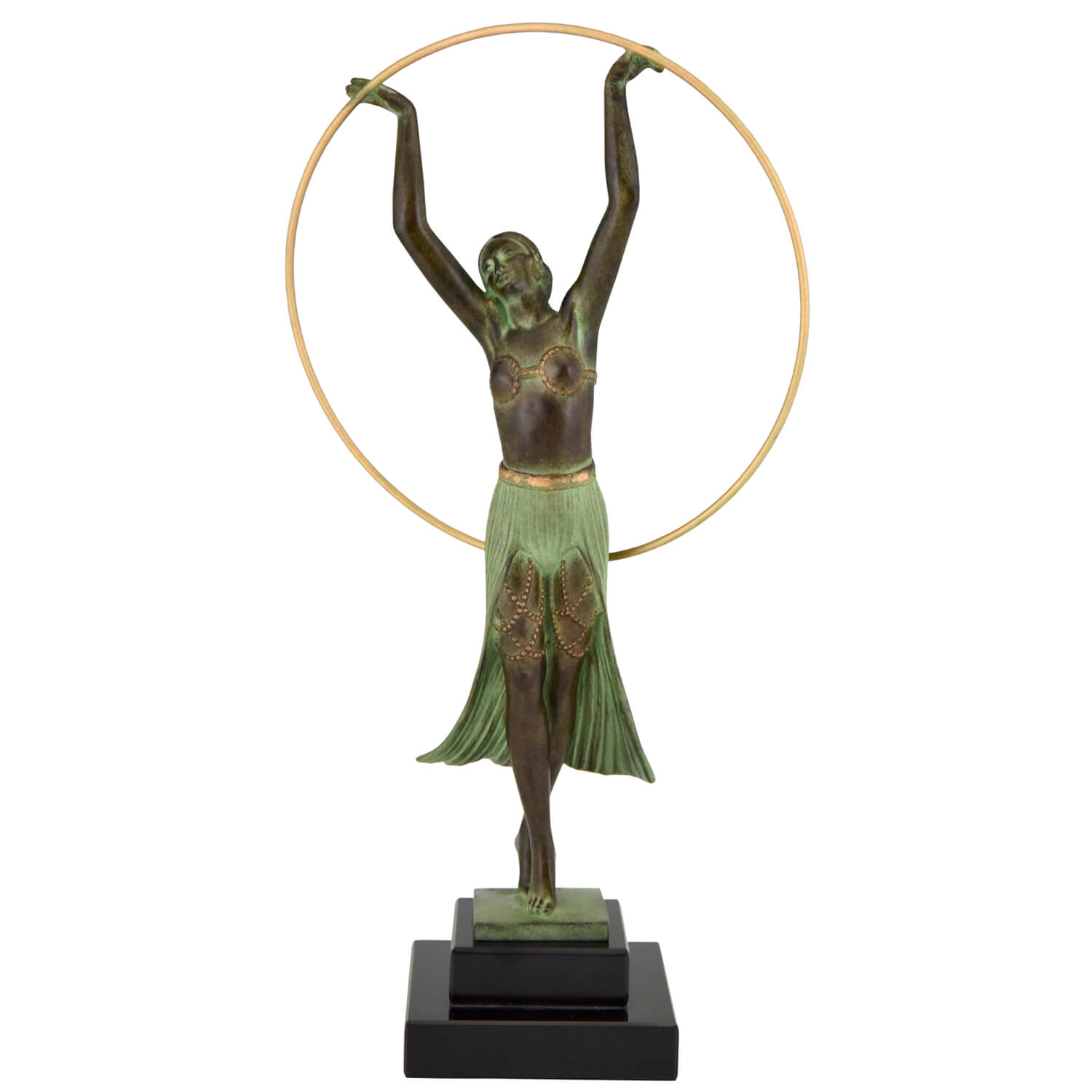 BAYADERE Art Deco sculpture Charles Max Le Verrier