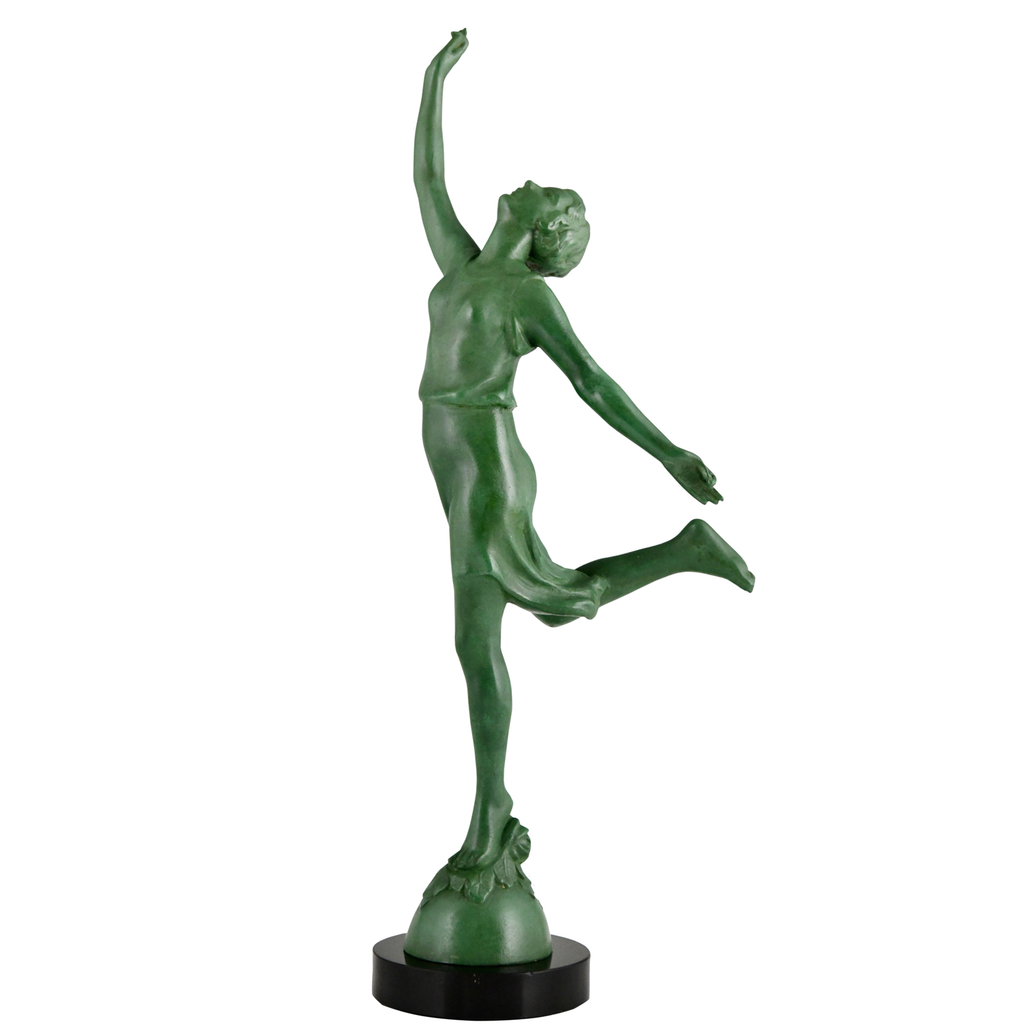 Art Deco sculpture dancer Sega