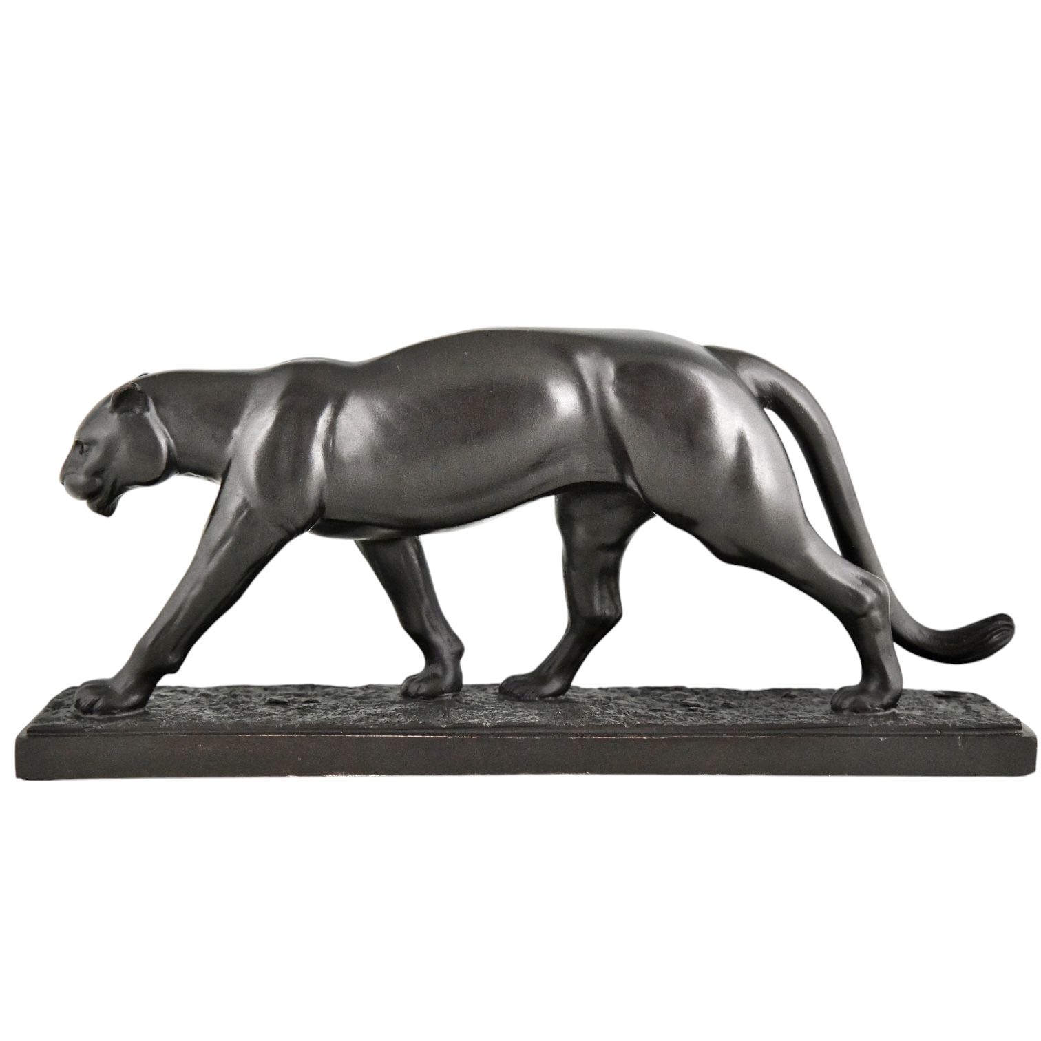 Art Deco bronze panther Conrad - 1-Deconamic