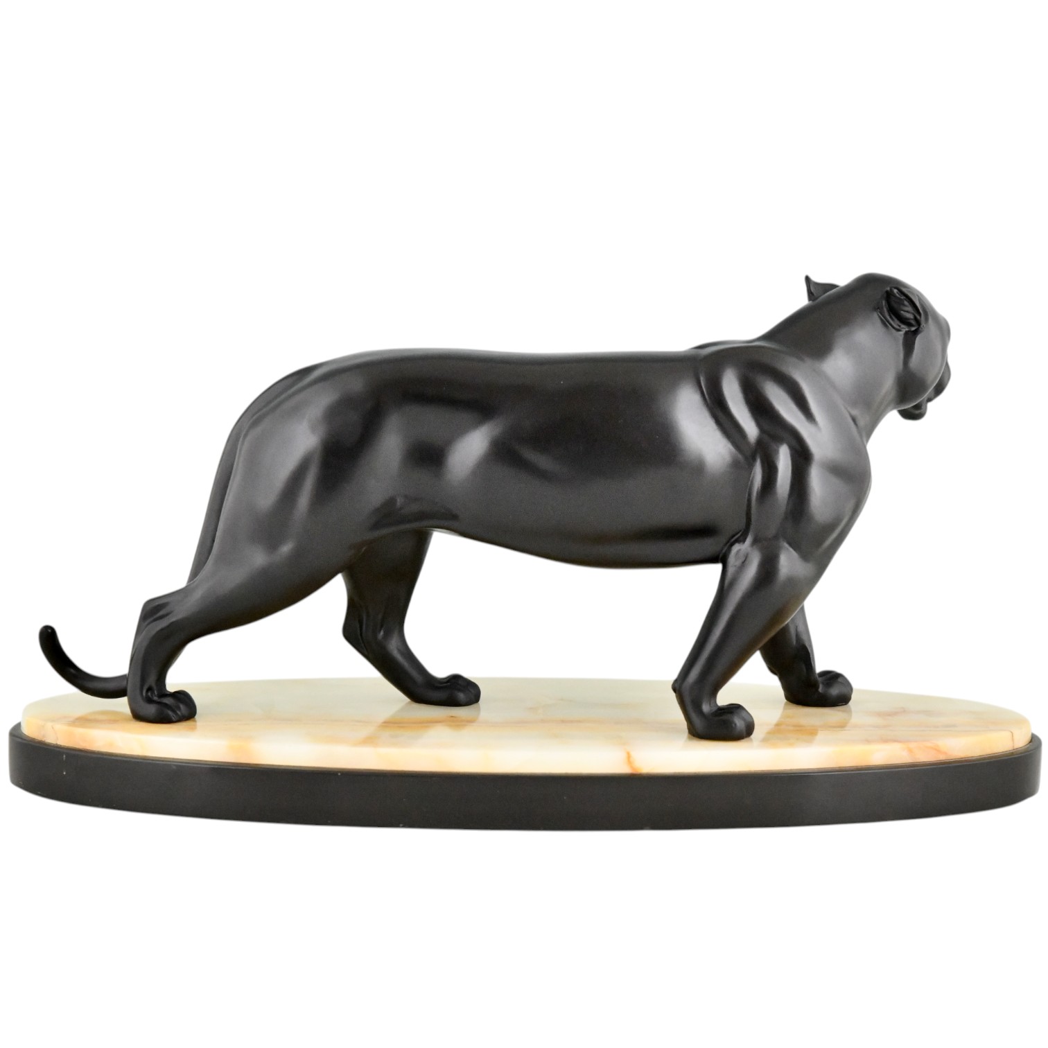 Art Deco panther sculpture Art Deco panther sculpture