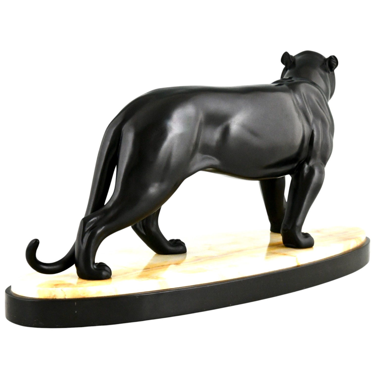 Art Deco panther sculpture Art Deco panther sculpture