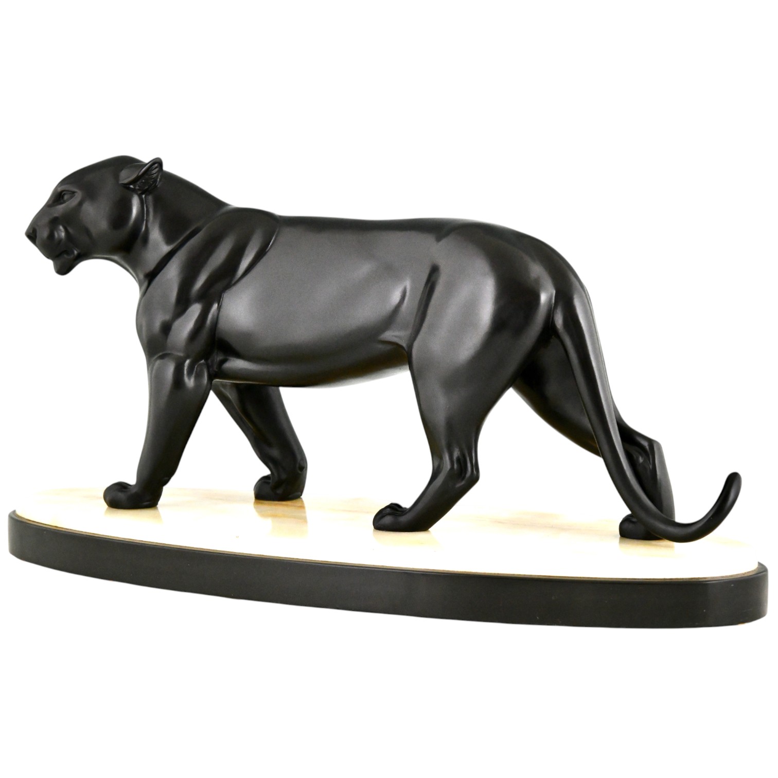 Art Deco panther sculpture Art Deco panther sculpture