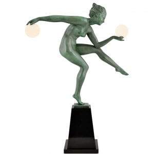 Art Deco disc dancer Derenne - 1-Deconamic