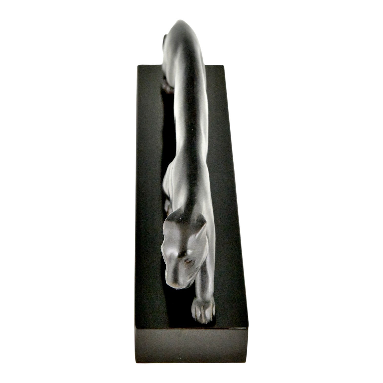 Art Deco bronze panther sculpture Art Deco bronze panther sculpture