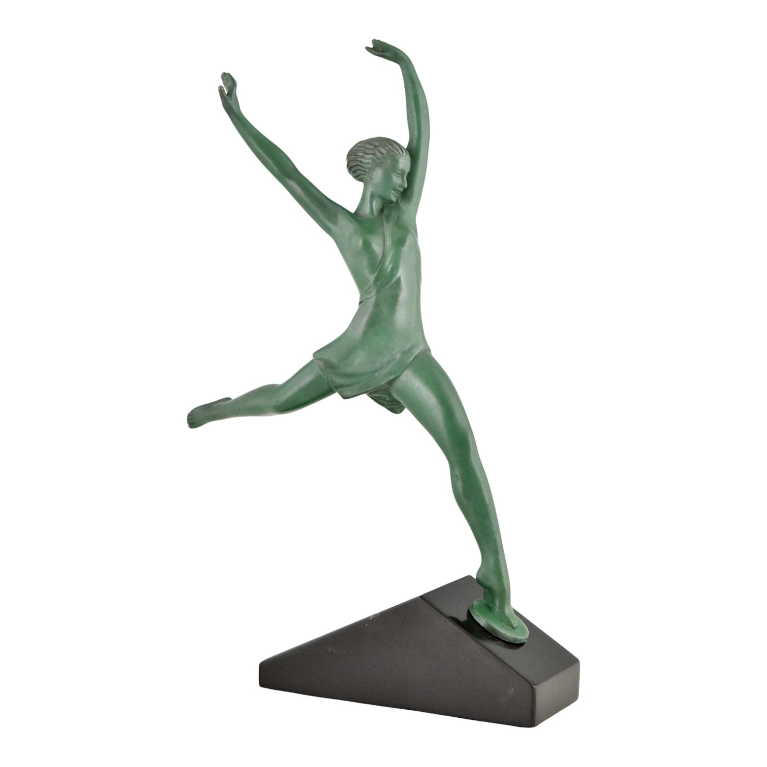 Art Deco sculpture woman Olympie Art Deco sculpture Olympie Fayral - 2-Deconamic