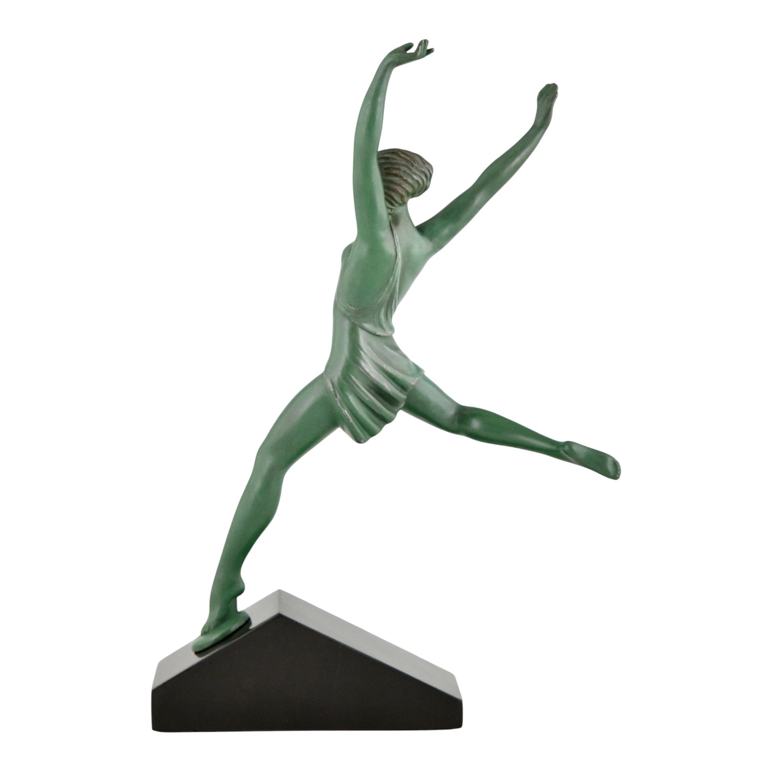 Art Deco Skulptur einer Frau OLYMPIE Art Deco Skulptur einer Frau OLYMPIE