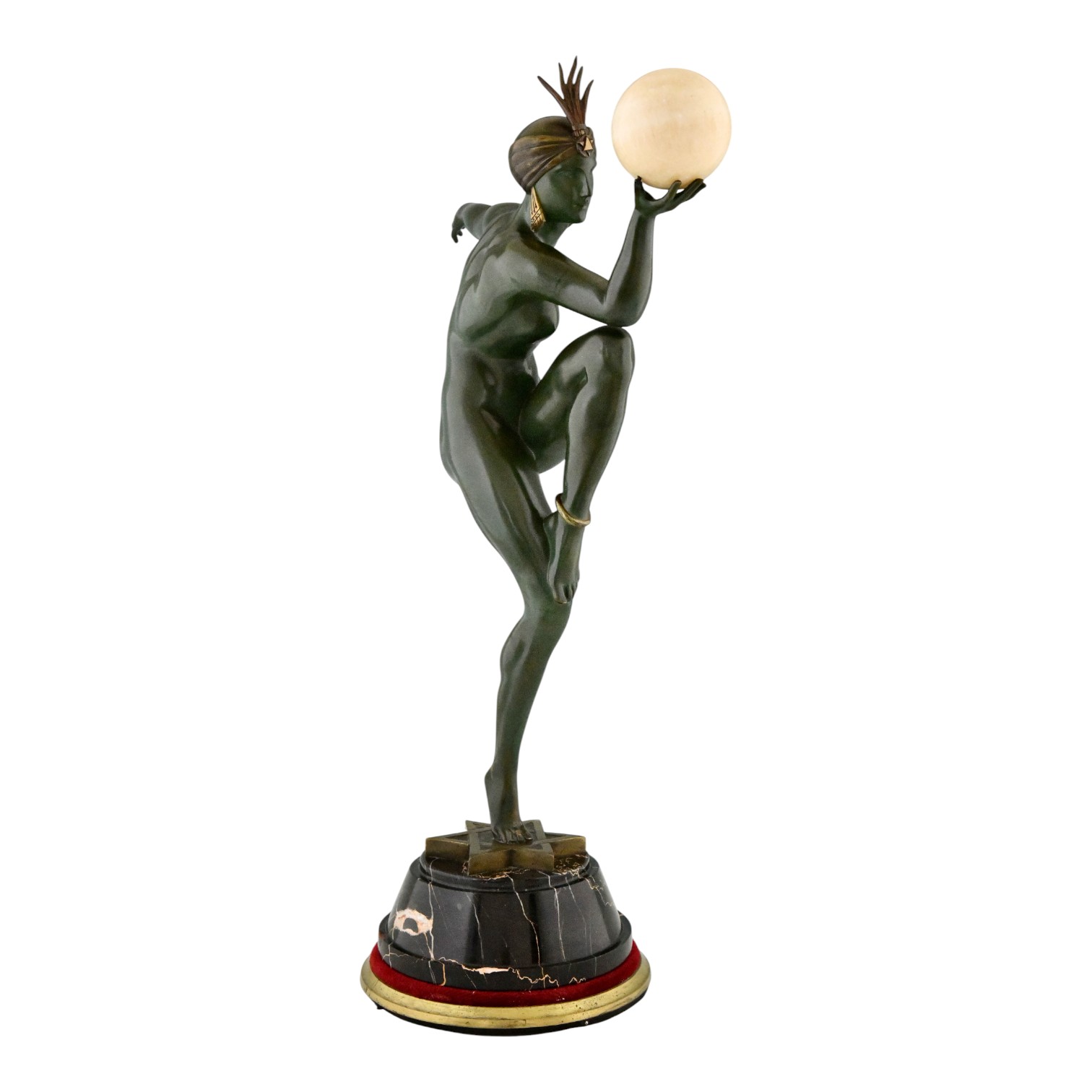Art Deco Bronze Sculpture Ball Dancer STELLA Art Deco Bronze Sculpture Ball Dancer STELLA