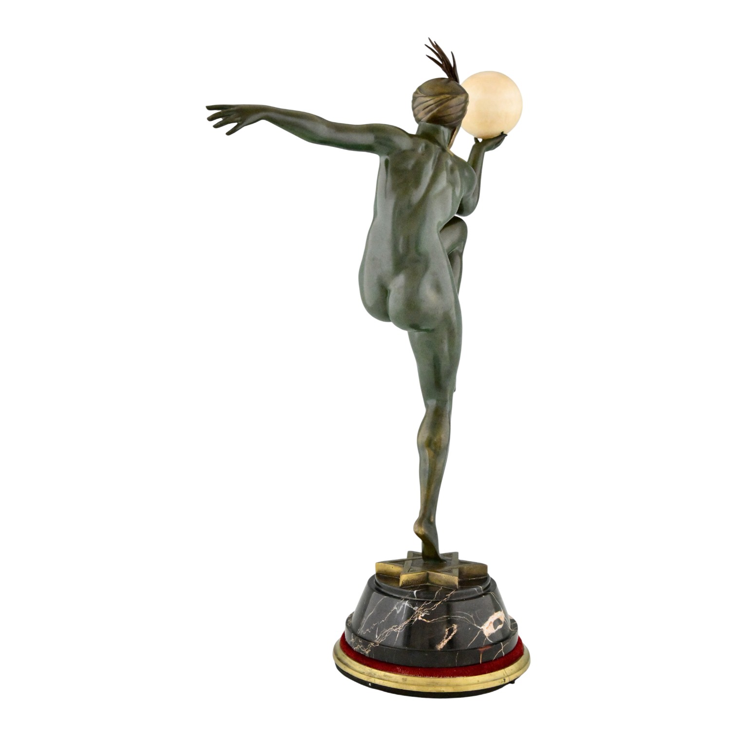 Art Deco Bronze Sculpture Ball Dancer STELLA Art Deco Bronze Sculpture Ball Dancer STELLA