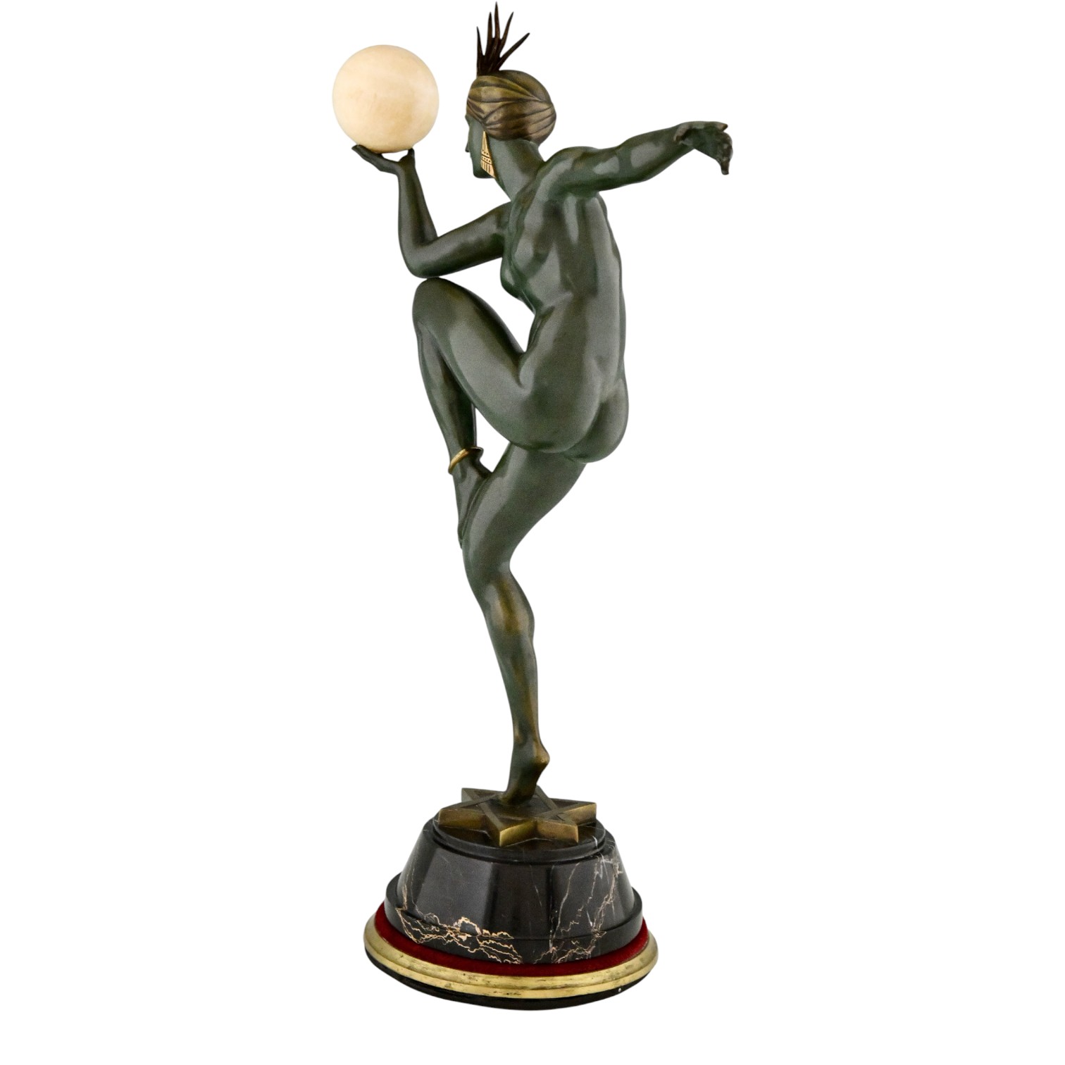 Art Deco Bronze Sculpture Ball Dancer STELLA Art Deco Bronze Sculpture Ball Dancer STELLA