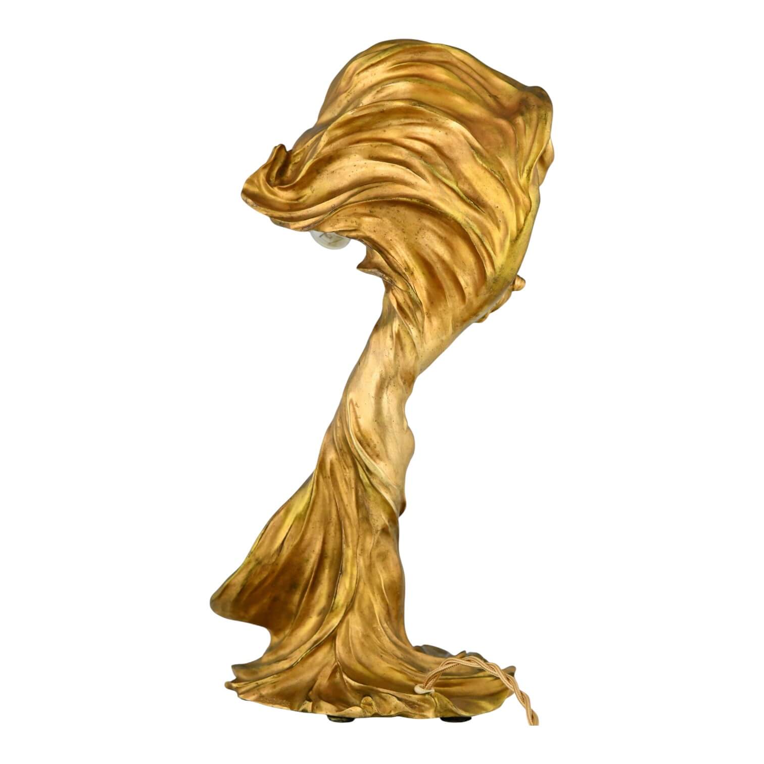 Art Nouveau bronzen lamp Loïe Fuller Art Nouveau bronzen lamp Loïe Fuller