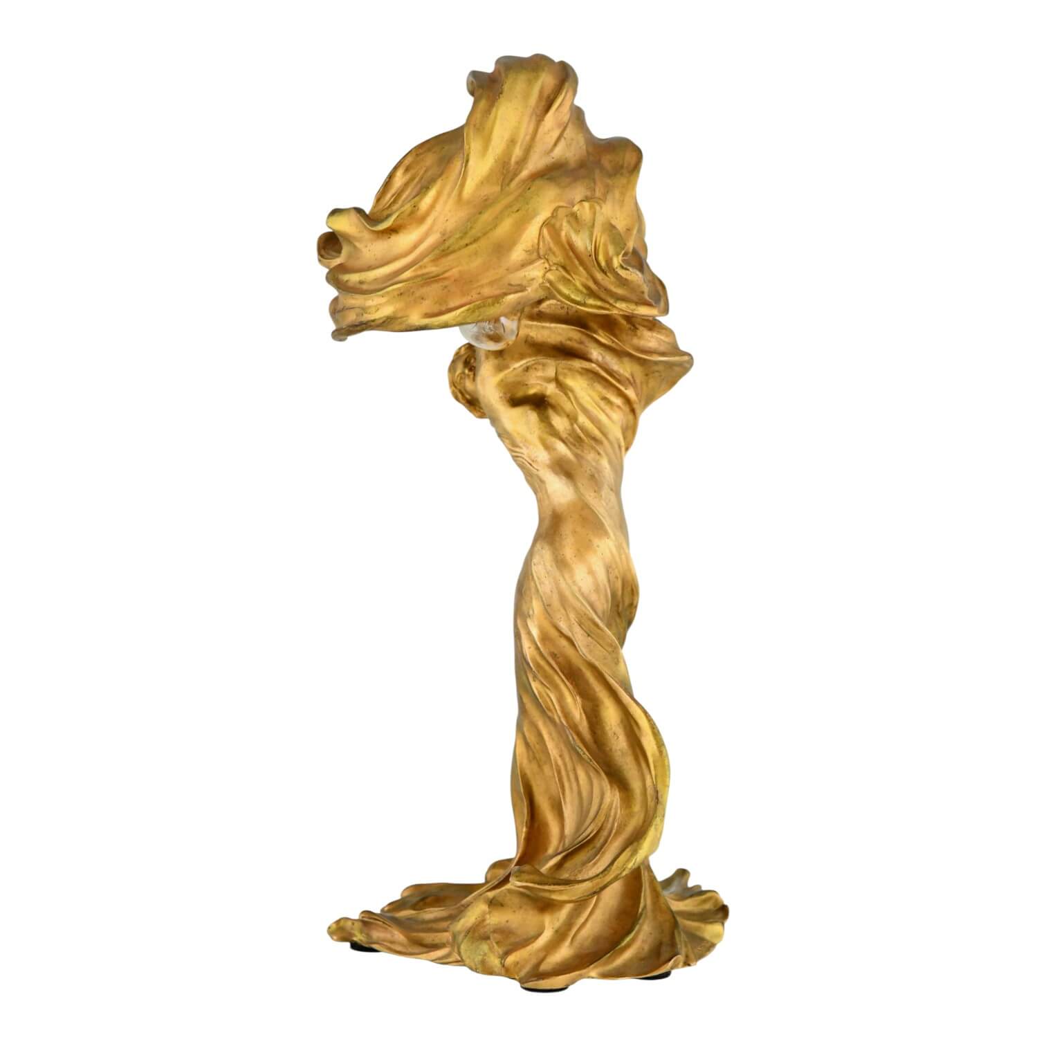 Art Nouveau bronzen lamp Loïe Fuller Art Nouveau bronzen lamp Loïe Fuller