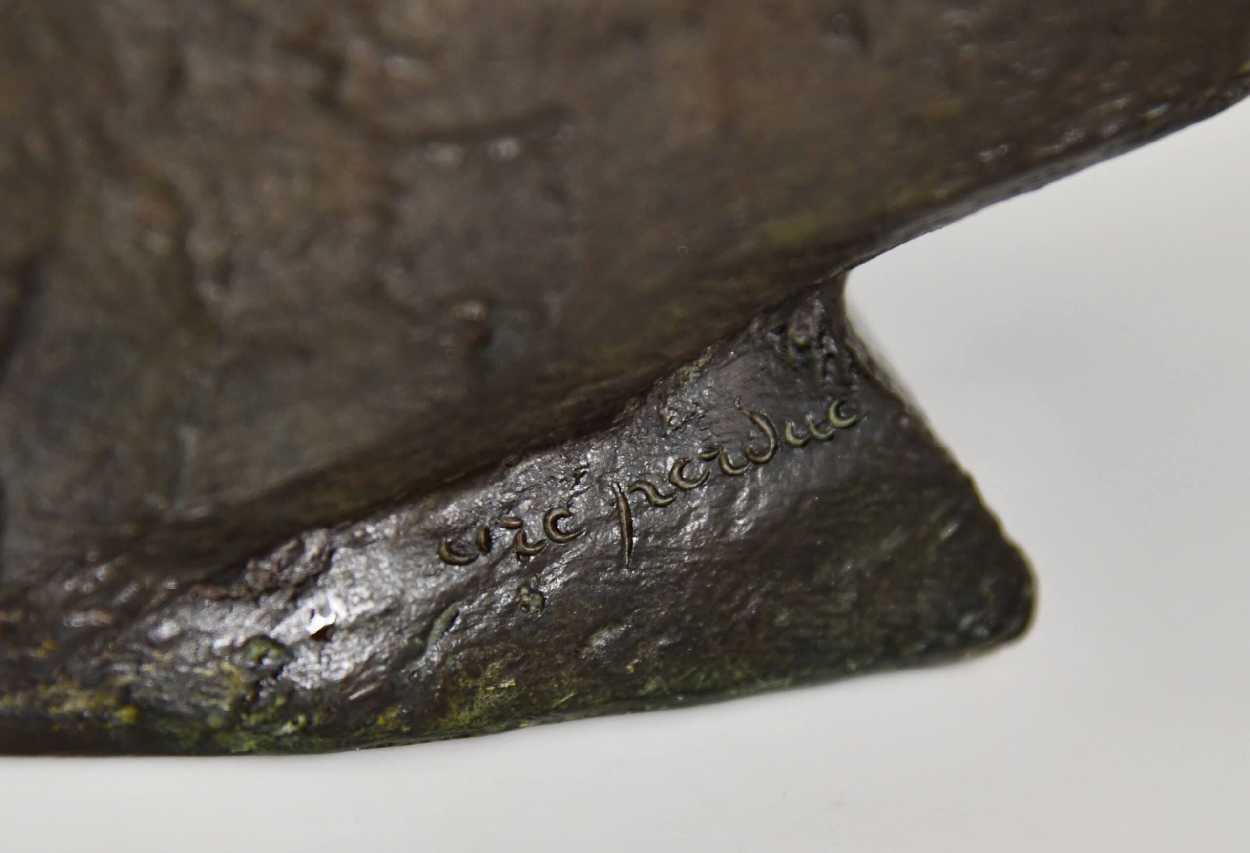 Art Deco bronzen panter sculptuur Art Deco bronzen panter sculptuur