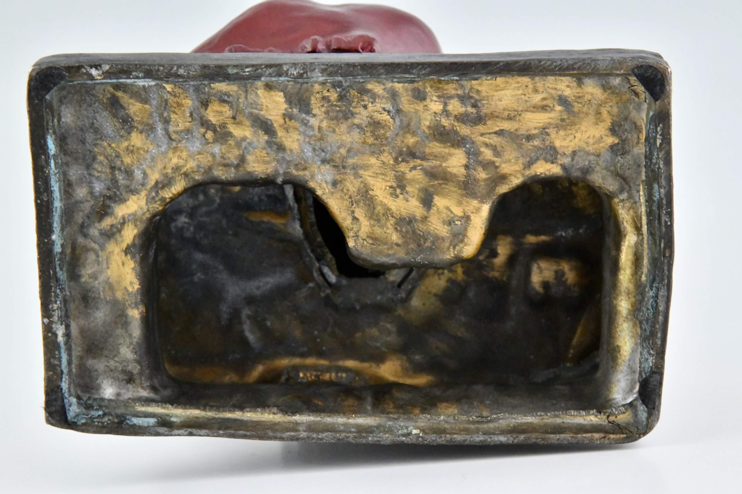 Sculpture orientaliste Art Nouveau femme assise Sculpture orientaliste Art Nouveau femme assise