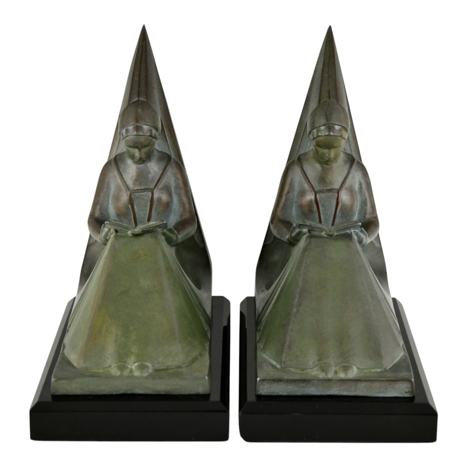 Art Deco Boekensteunen MOYEN AGE Art Deco Boekensteunen MOYEN AGE