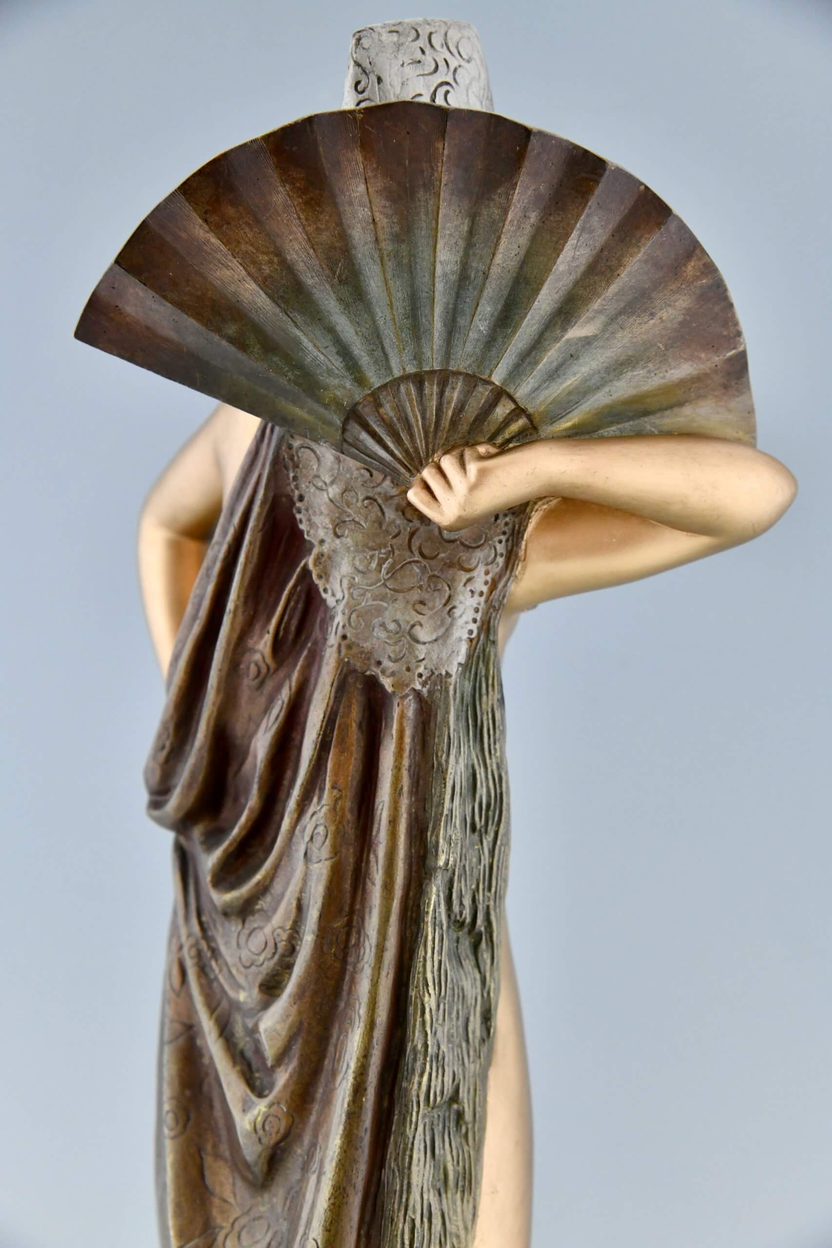 Art-Déco Bronze Spanische Tänzerin Art-Déco Bronze Spanische Tänzerin