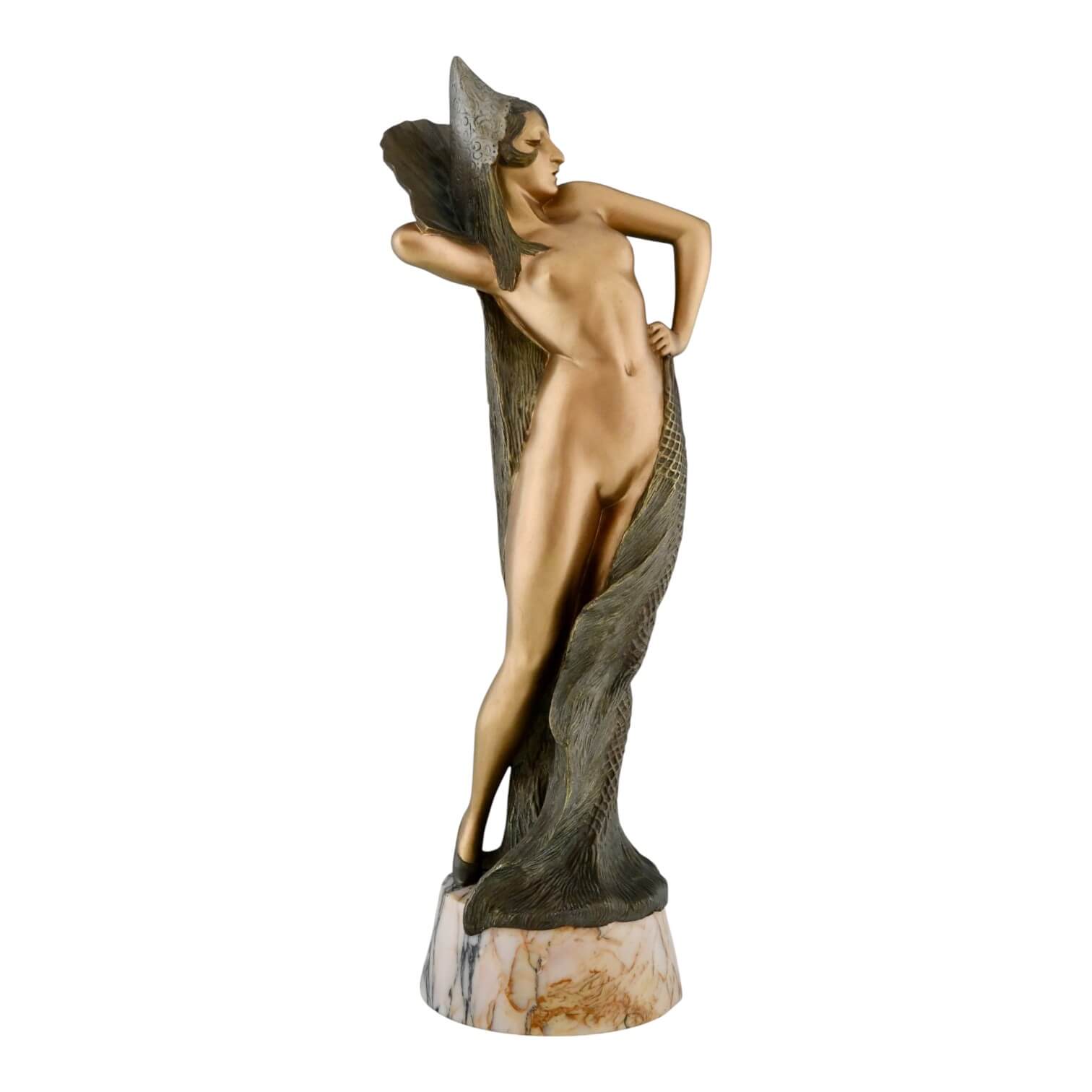 Art-Déco Bronze Spanische Tänzerin Art-Déco Bronze Spanische Tänzerin