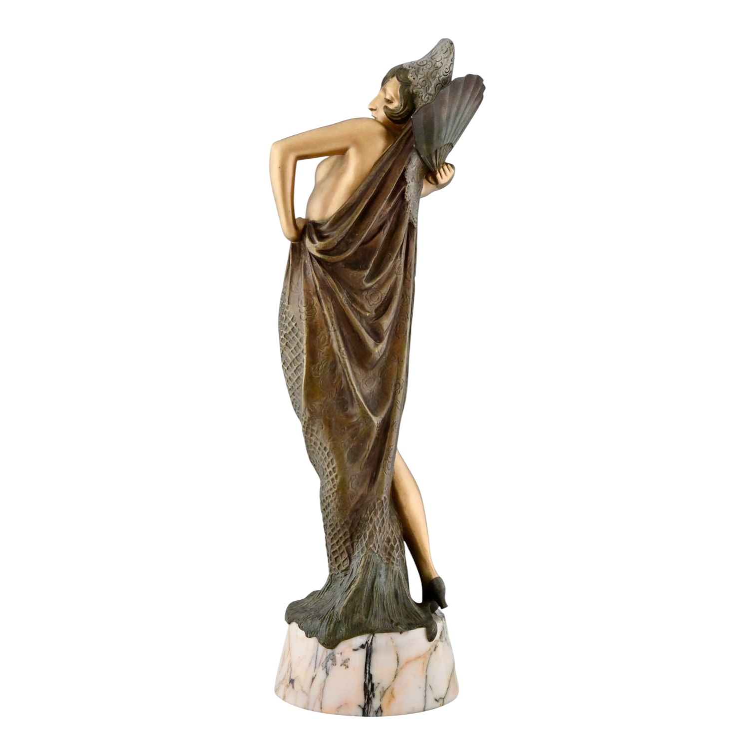 Art-Déco Bronze Spanische Tänzerin Art-Déco Bronze Spanische Tänzerin