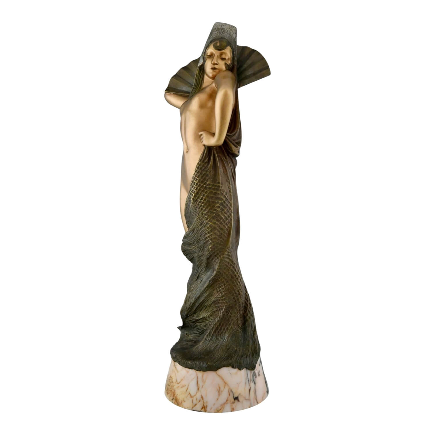 Art-Déco Bronze Spanische Tänzerin Art-Déco Bronze Spanische Tänzerin