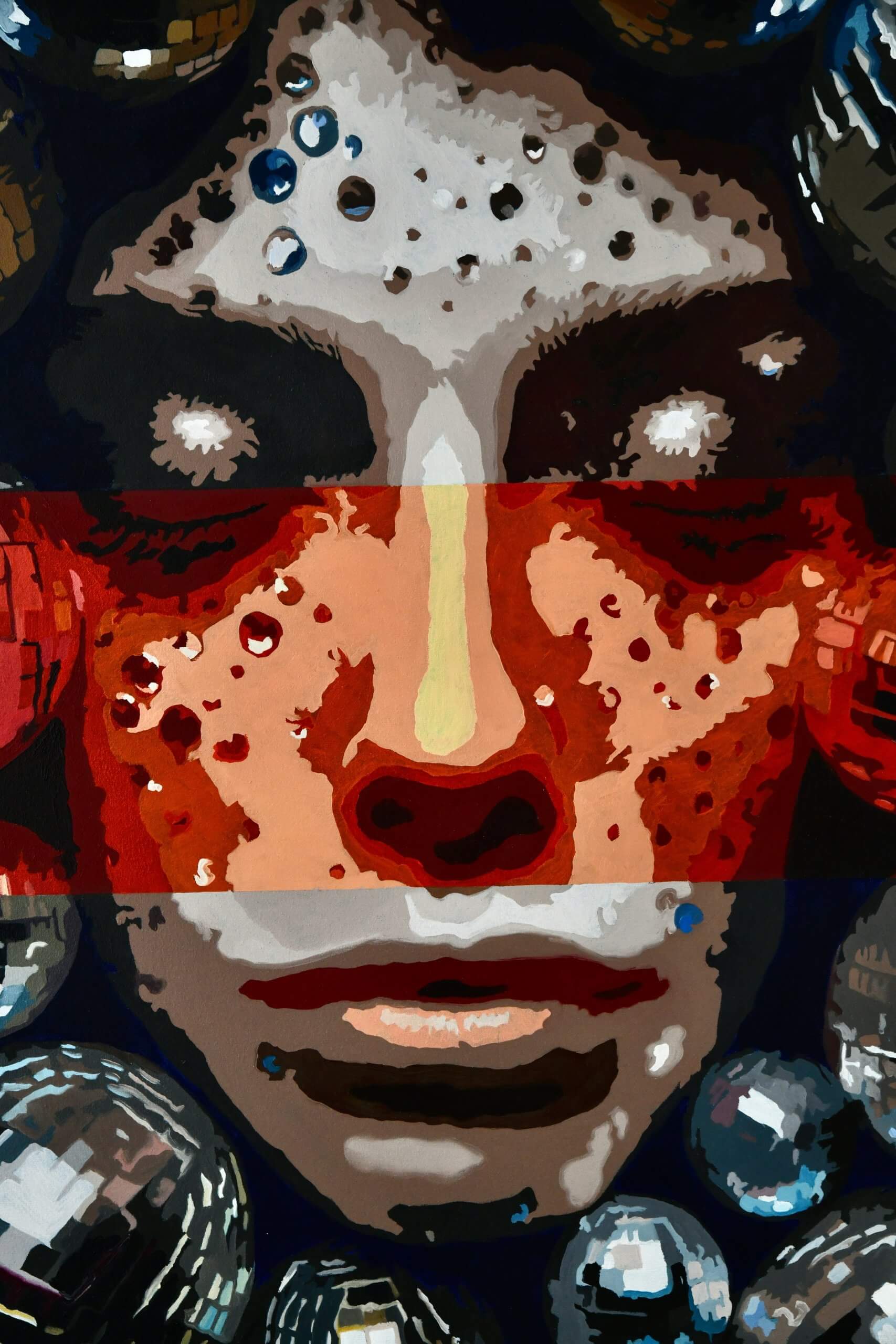 DISCO GIRL – Zeitgenössisches Gemälde, 2025 DISCO GIRL – Zeitgenössisches Gemälde, 2025