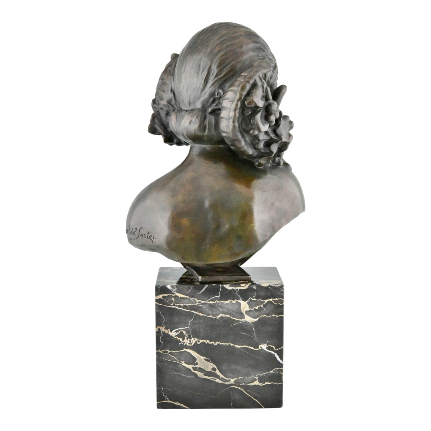 La Faunesse Art Deco Bronze Bust La Faunesse Art Deco Bronze Bust